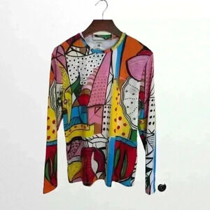 Swiminista x James Peter Henry Good Vibes Rashguard w Sydney print Size Large​​